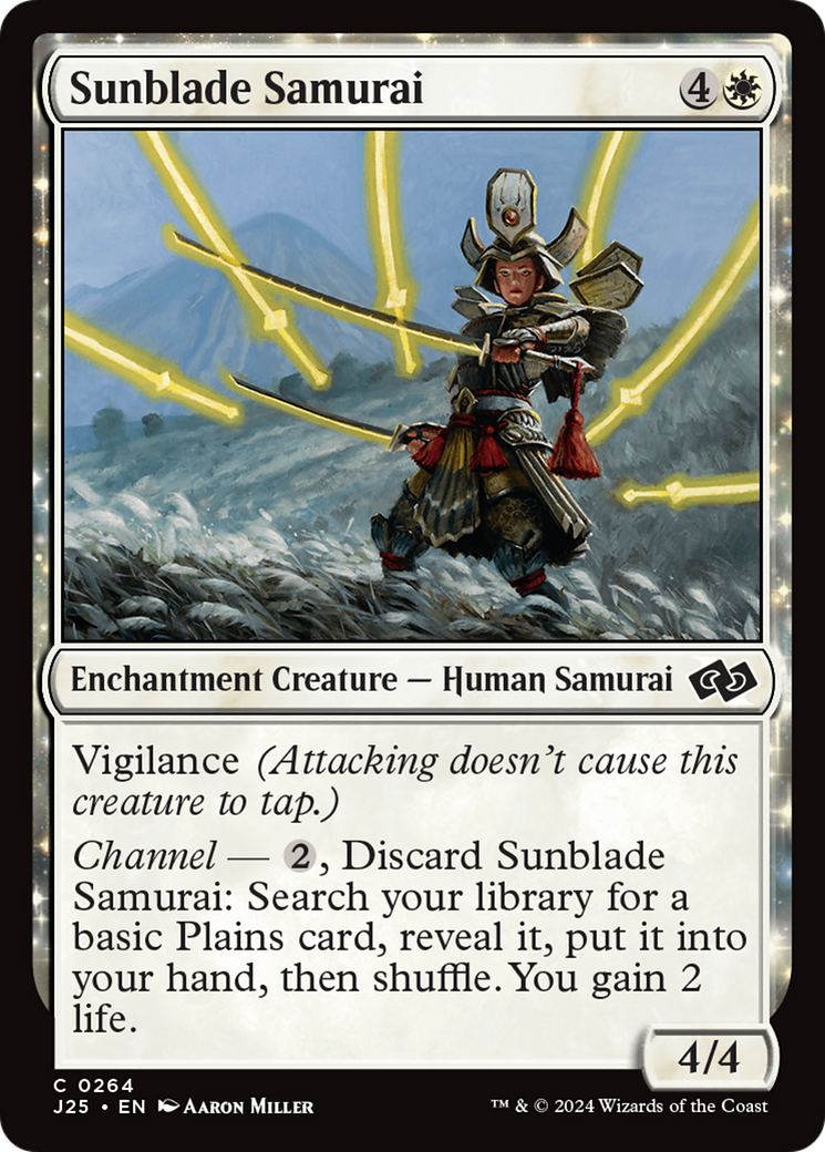 Sunblade Samurai [Foundations Jumpstart] | The CG Realm