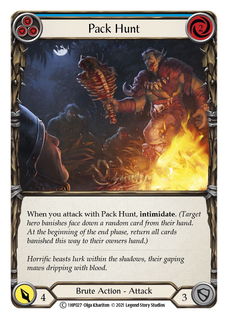 Pack Hunt (Blue) [1HP027] (History Pack 1) | The CG Realm