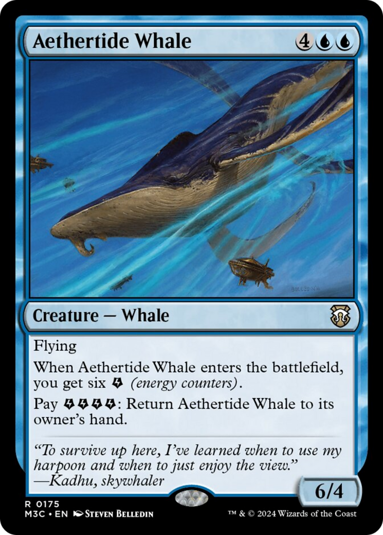 Aethertide Whale [Modern Horizons 3 Commander] | The CG Realm