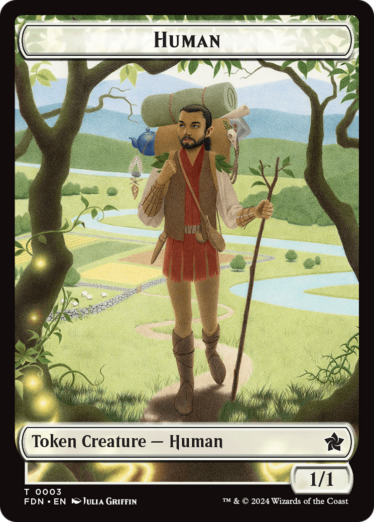 Copy // Human Double-Sided Token [Foundations Tokens] | The CG Realm