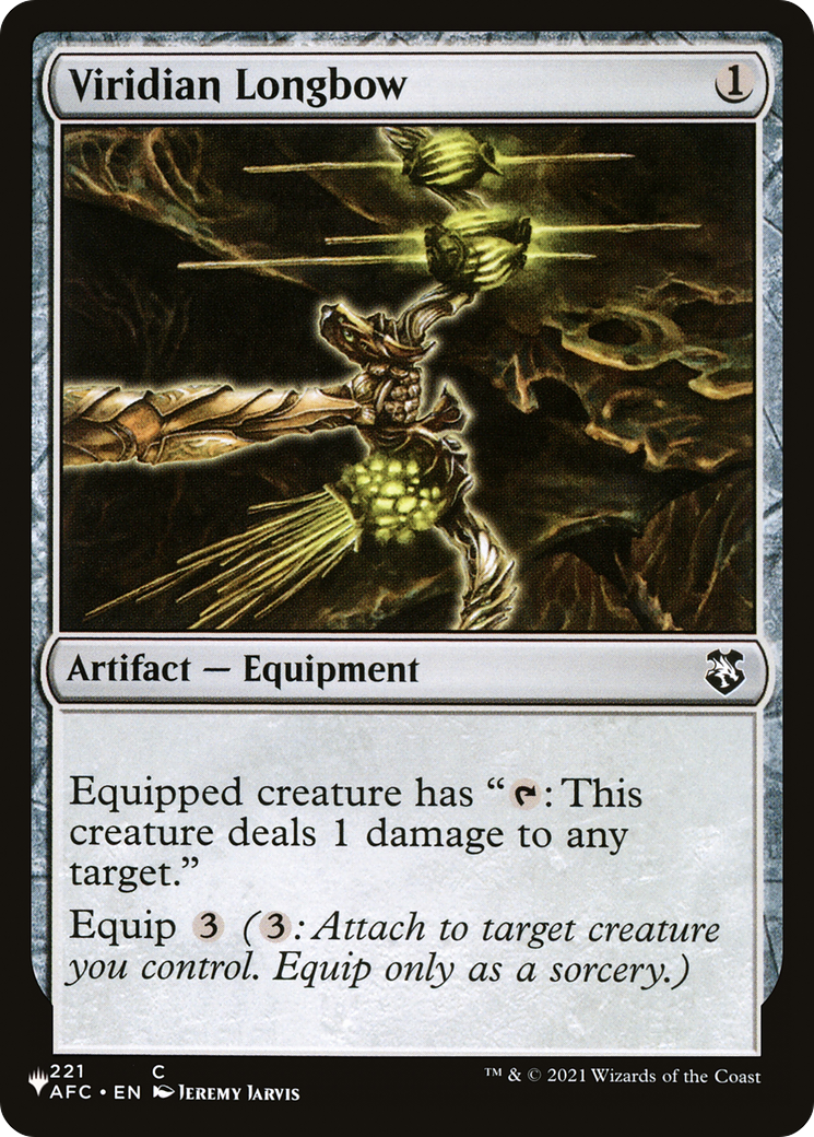 Viridian Longbow [The List Reprints] | The CG Realm