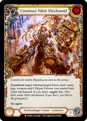 Construct Nitro Mechanoid // Nitro Mechanoid [DYN092] (Dynasty)  Cold Foil | The CG Realm