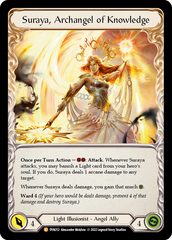 Invoke Suraya // Suraya, Archangel of Knowledge [DYN212] (Dynasty)  Cold Foil | The CG Realm