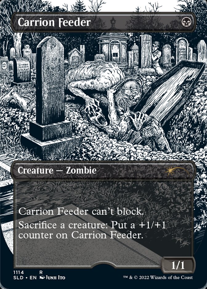 Carrion Feeder (Borderless Etched Foil) [Secret Lair Drop Series] | The CG Realm