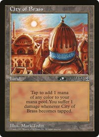 City of Brass (Oversized) [Oversize Cards] | The CG Realm