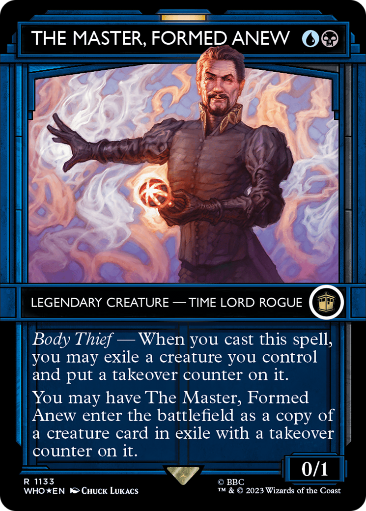 The Master, Formed Anew (Showcase) (Surge Foil) [Doctor Who] | The CG Realm