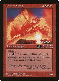 Crimson Hellkite (Oversized) [Oversize Cards] | The CG Realm