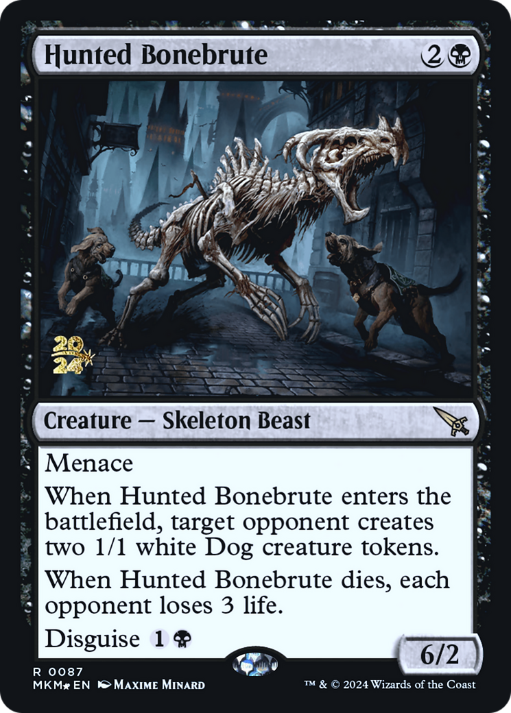 Hunted Bonebrute [Murders at Karlov Manor Prerelease Promos] | The CG Realm