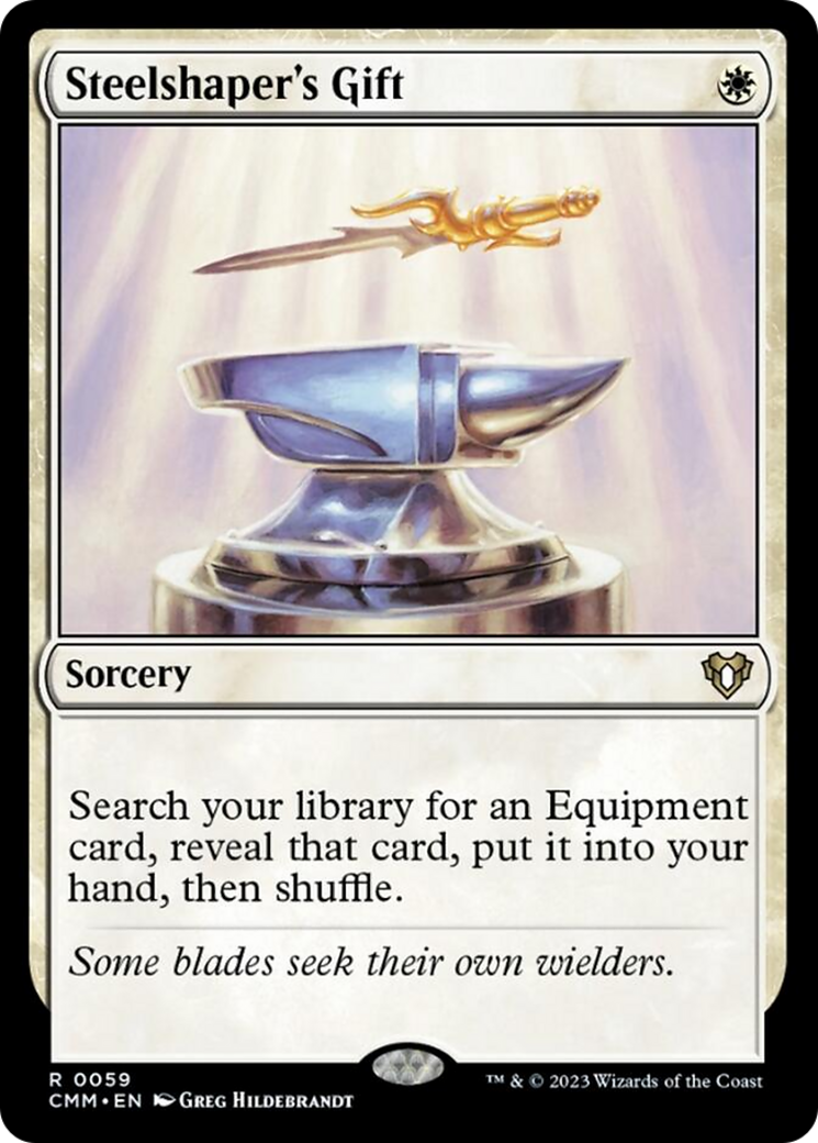 Steelshaper's Gift [Commander Masters] | The CG Realm