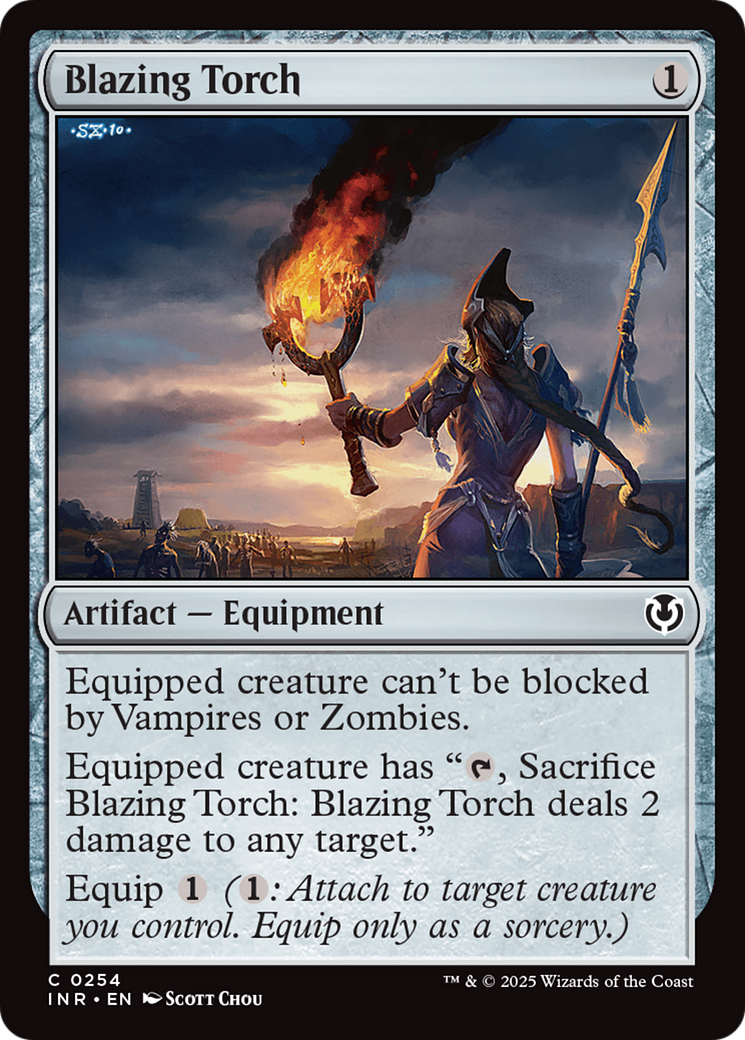 Blazing Torch [Innistrad Remastered] | The CG Realm