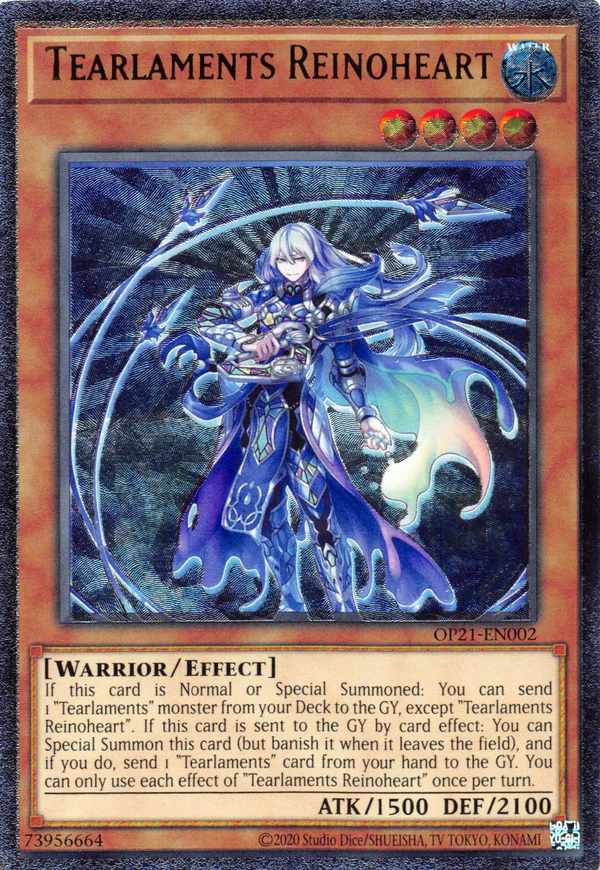 Tearlaments Reinoheart [OP21-EN002] Ultimate Rare | The CG Realm