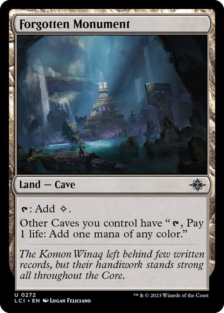 Forgotten Monument [The Lost Caverns of Ixalan] | The CG Realm