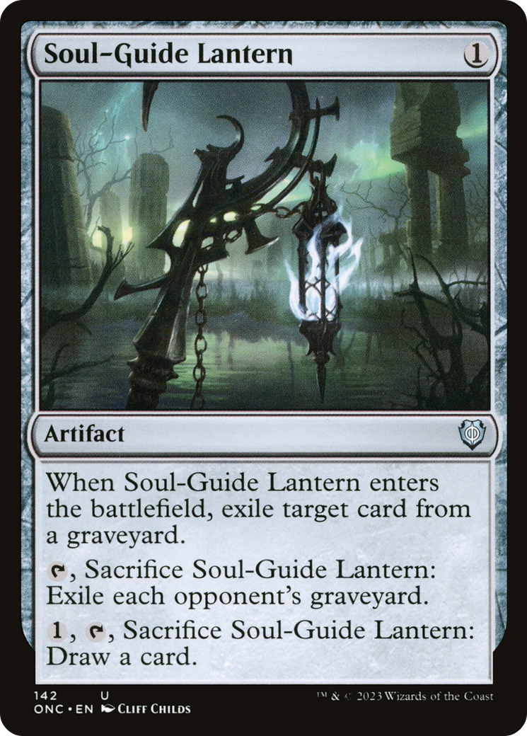 Soul-Guide Lantern [Phyrexia: All Will Be One Commander] | The CG Realm