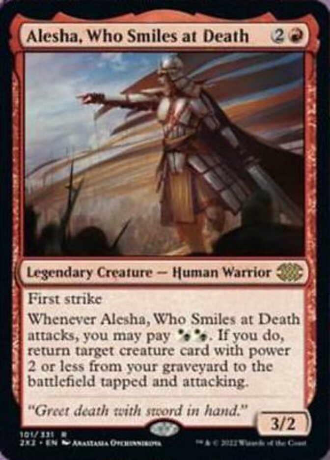 Alesha, Who Smiles at Death [Double Masters 2022] | The CG Realm