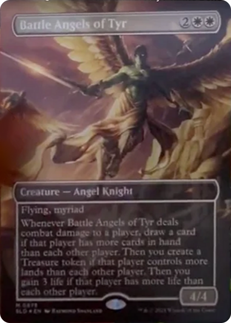 Battle Angels of Tyr (Rainbow Foil) [Secret Lair Drop Series] | The CG Realm