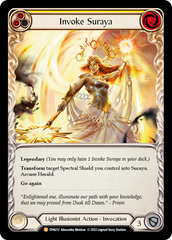 Invoke Suraya // Suraya, Archangel of Knowledge [DYN212] (Dynasty)  Cold Foil | The CG Realm