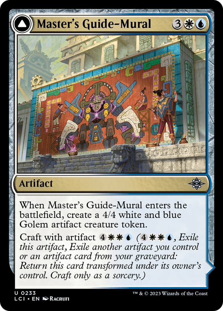 Master's Guide-Mural // Master's Manufactory [The Lost Caverns of Ixalan] | The CG Realm