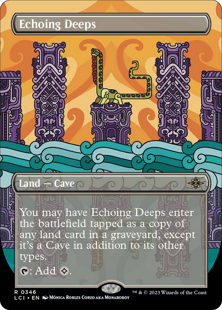 Echoing Deeps (Borderless) [The Lost Caverns of Ixalan] | The CG Realm