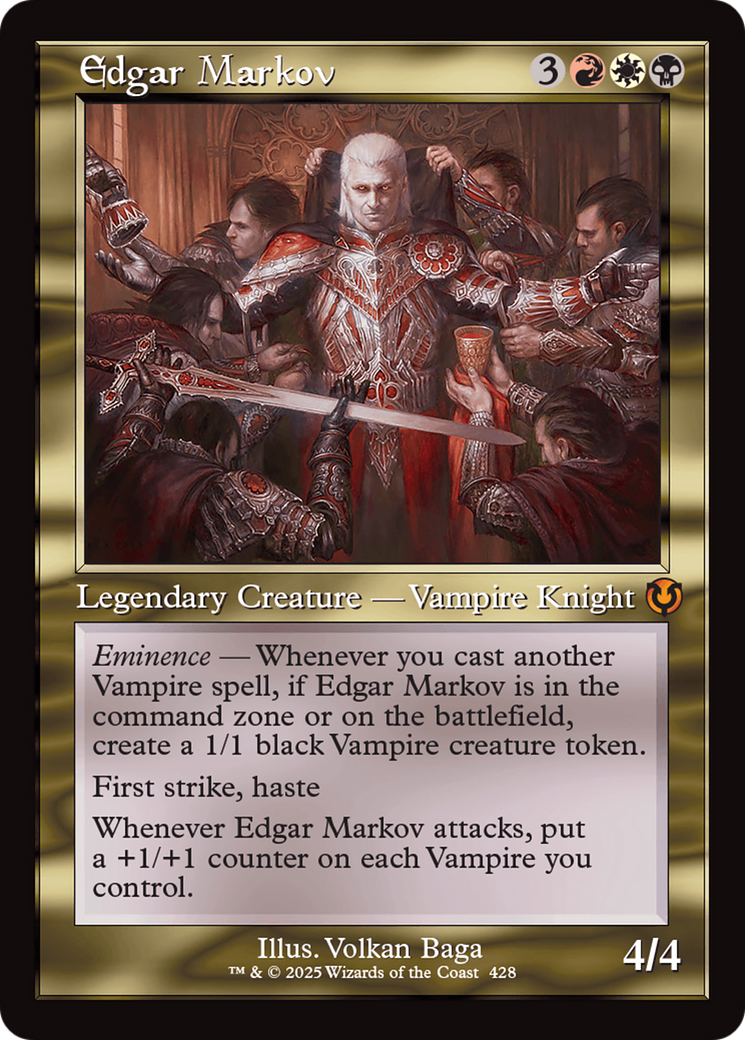 Edgar Markov (Retro Frame) [Innistrad Remastered] | The CG Realm