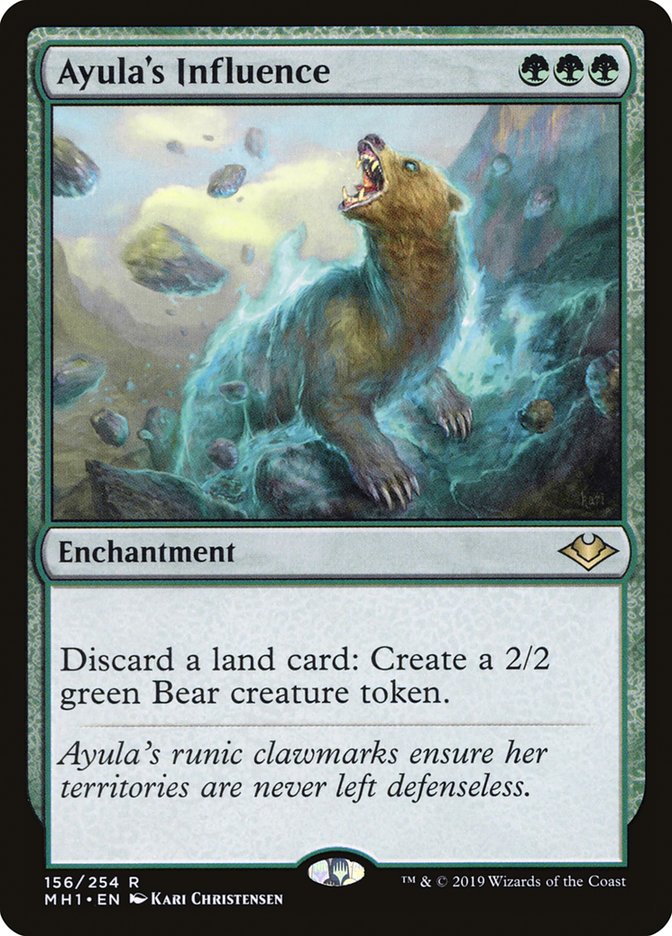 Ayula's Influence [Modern Horizons] | The CG Realm