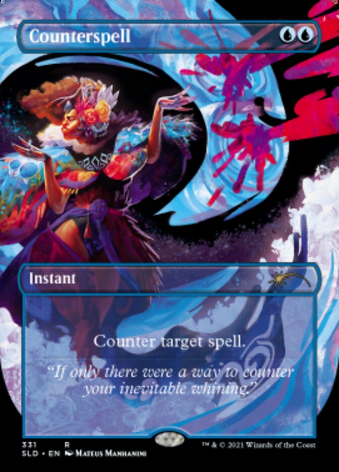 Counterspell (Borderless) [Secret Lair Drop Series] | The CG Realm