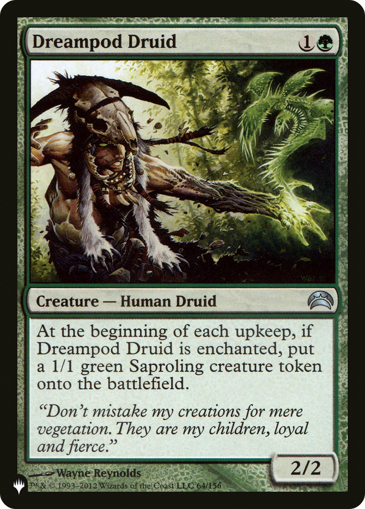 Dreampod Druid [The List] | The CG Realm