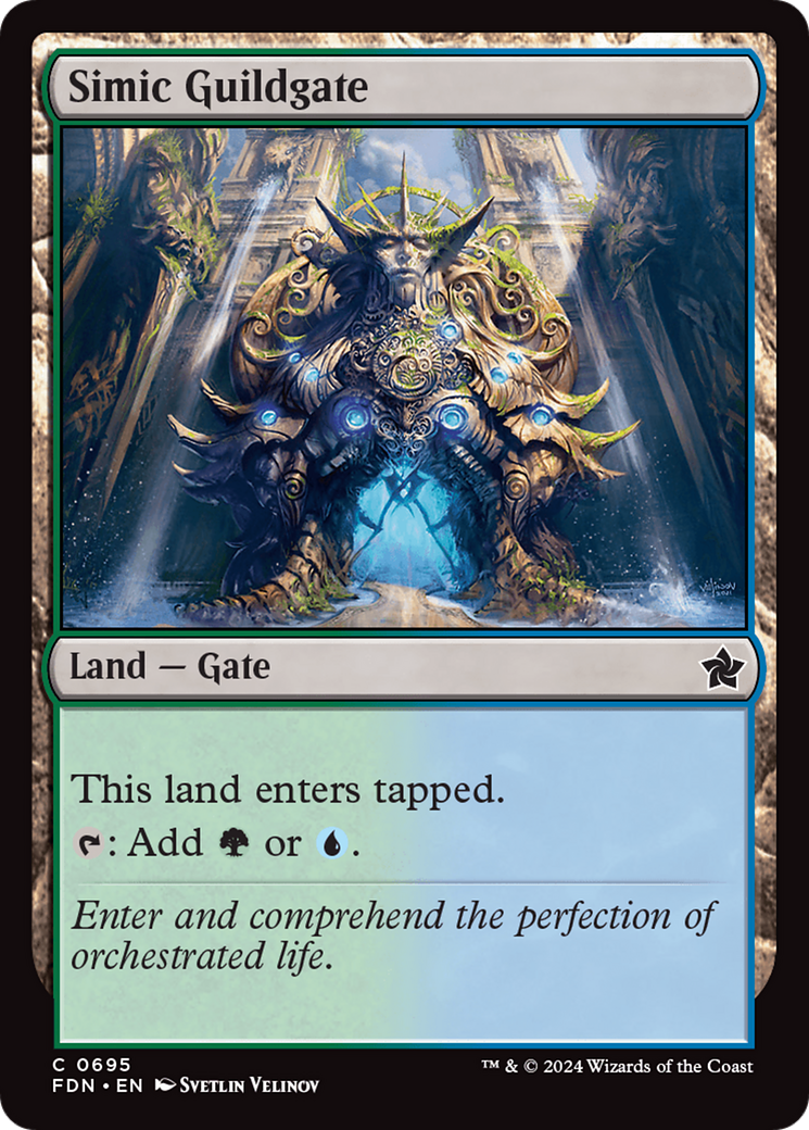 Simic Guildgate [Foundations] | The CG Realm