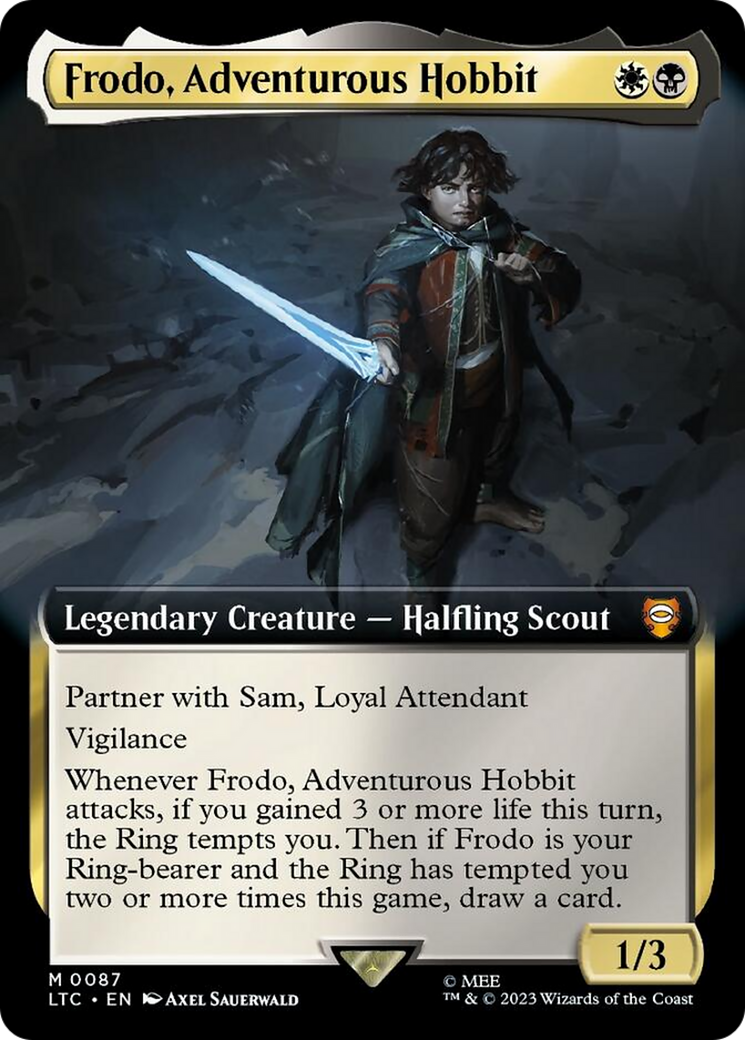 Frodo, Adventurous Hobbit (Extended Art) [The Lord of the Rings: Tales of Middle-Earth Commander] | The CG Realm