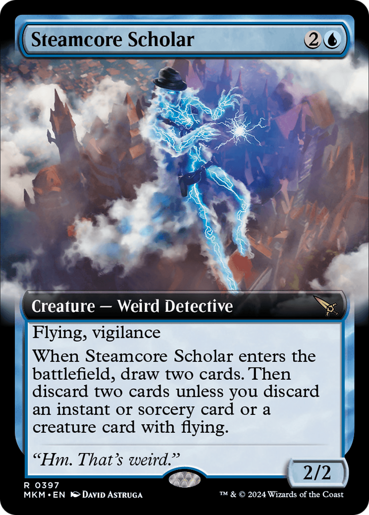 Steamcore Scholar (Extended Art) [Murders at Karlov Manor] | The CG Realm