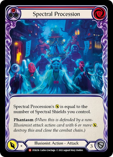 Spectral Procession [DYN216] (Dynasty)  Rainbow Foil | The CG Realm