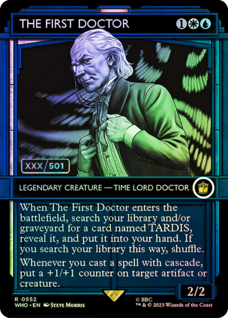 The First Doctor (Serial Numbered) [Doctor Who] | The CG Realm