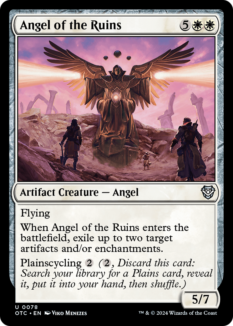 Angel of the Ruins [Outlaws of Thunder Junction Commander] | The CG Realm