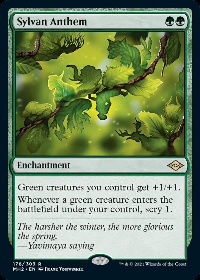 Sylvan Anthem [Modern Horizons 2] | The CG Realm