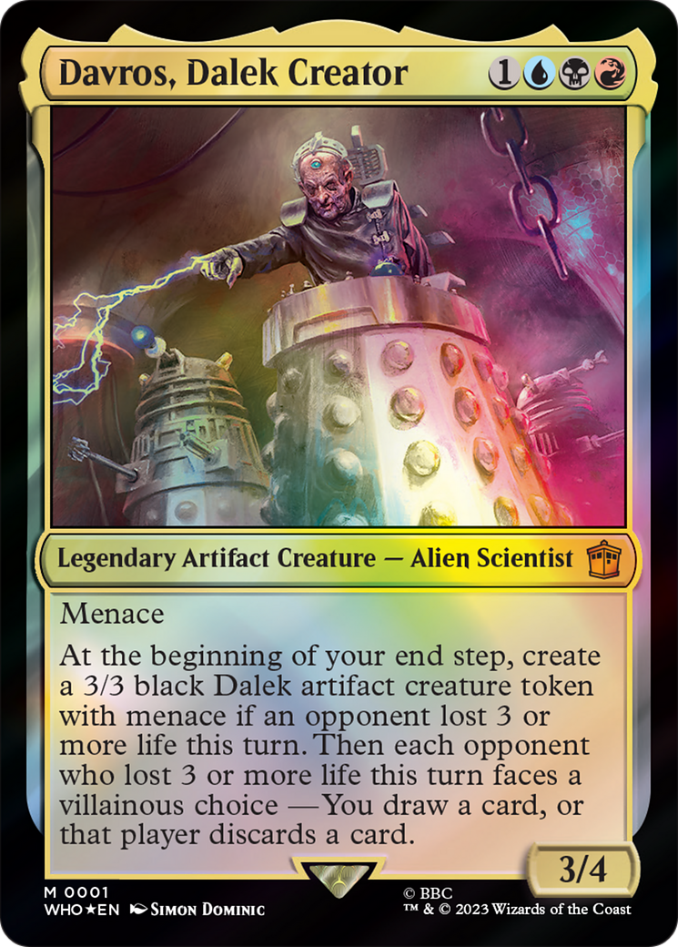 Davros, Dalek Creator [Doctor Who] | The CG Realm