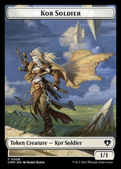 Servo // Kor Soldier Double-Sided Token [Commander Masters Tokens] | The CG Realm