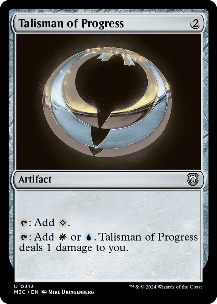 Talisman of Progress [Modern Horizons 3 Commander] | The CG Realm