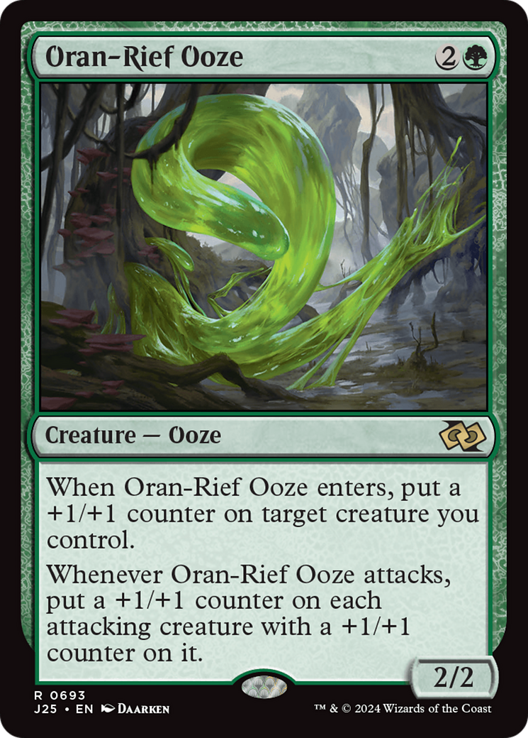 Oran-Rief Ooze [Foundations Jumpstart] | The CG Realm