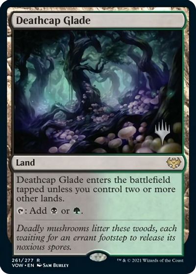 Deathcap Glade (Promo Pack) [Innistrad: Crimson Vow Promos] | The CG Realm