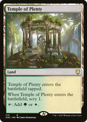 Temple of Plenty [Phyrexia: All Will Be One Commander] | The CG Realm