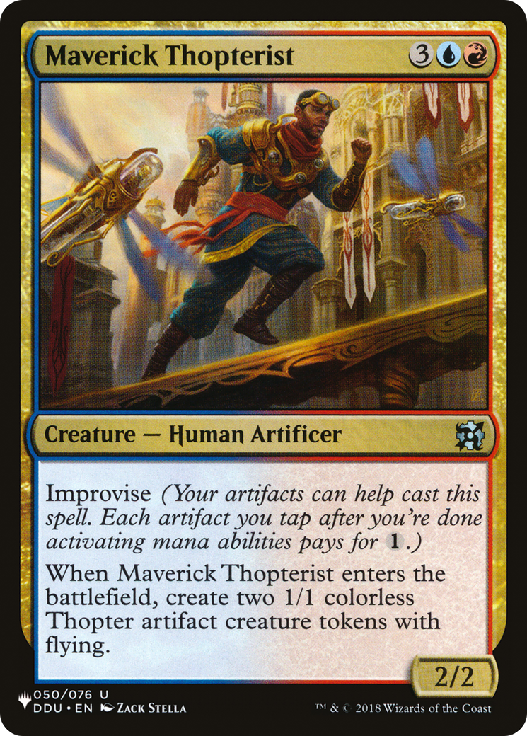 Maverick Thopterist (DDU) [The List] | The CG Realm