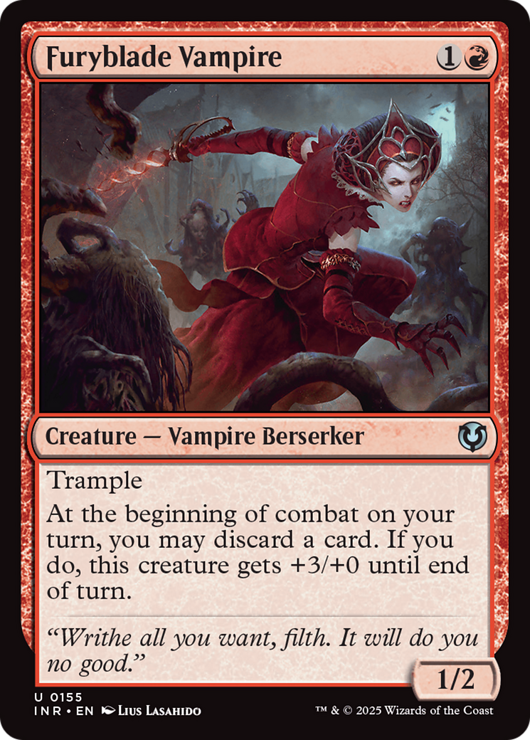 Furyblade Vampire [Innistrad Remastered] | The CG Realm