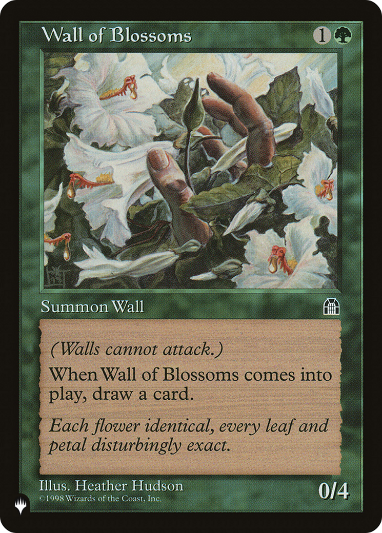 Wall of Blossoms [The List Reprints] | The CG Realm