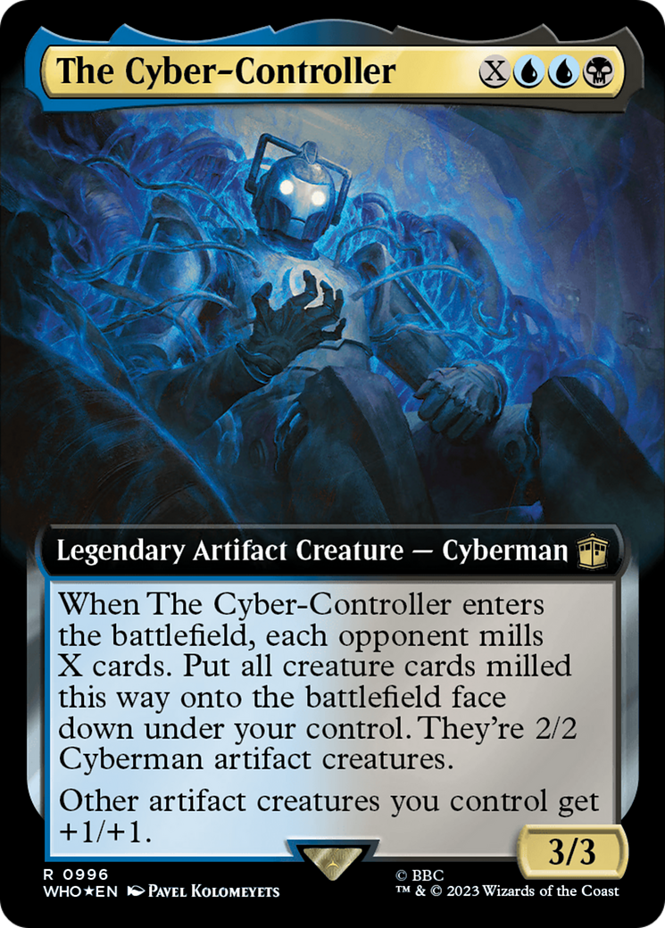 The Cyber-Controller (Extended Art) (Surge Foil) [Doctor Who] | The CG Realm