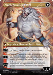 Ajani, Nacatl Pariah // Ajani, Nacatl Avenger (Borderless) [Modern Horizons 3] | The CG Realm