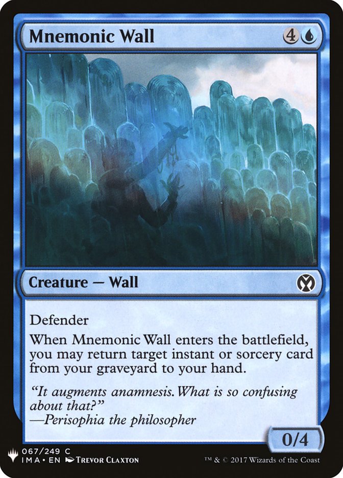 Mnemonic Wall [Mystery Booster] | The CG Realm