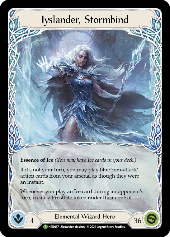 Iyslander, Stormbind [HER067] (Promo)  Rainbow Foil | The CG Realm