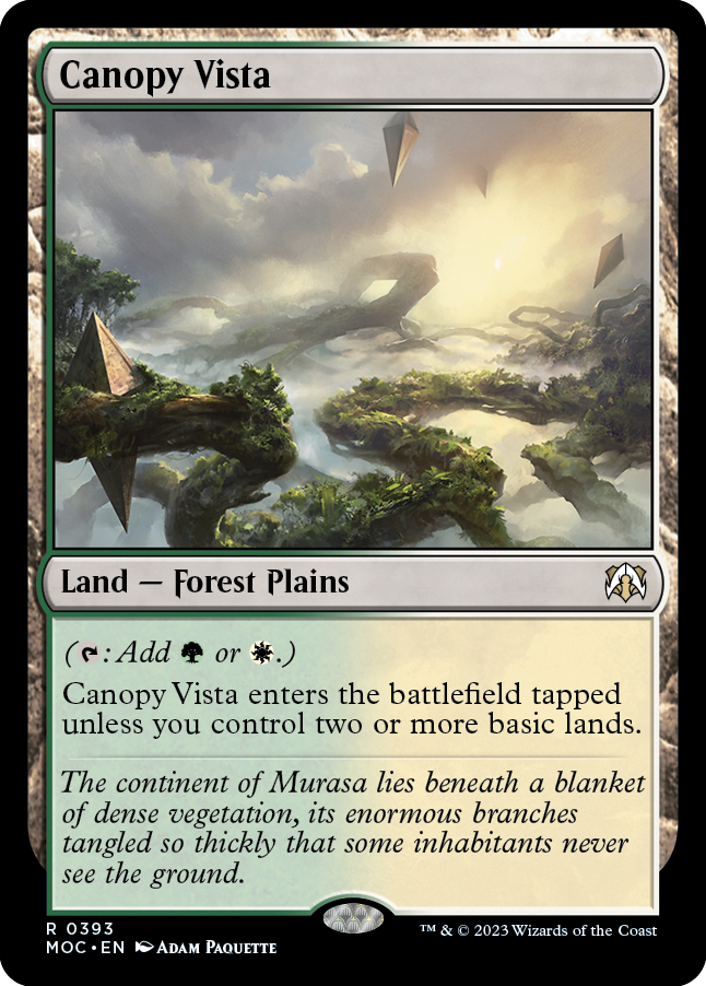 Canopy Vista [March of the Machine Commander] | The CG Realm