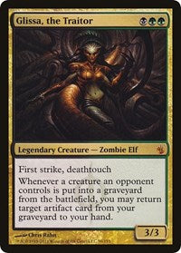 Glissa, the Traitor (Mirrodin Besieged) [Oversize Cards] | The CG Realm