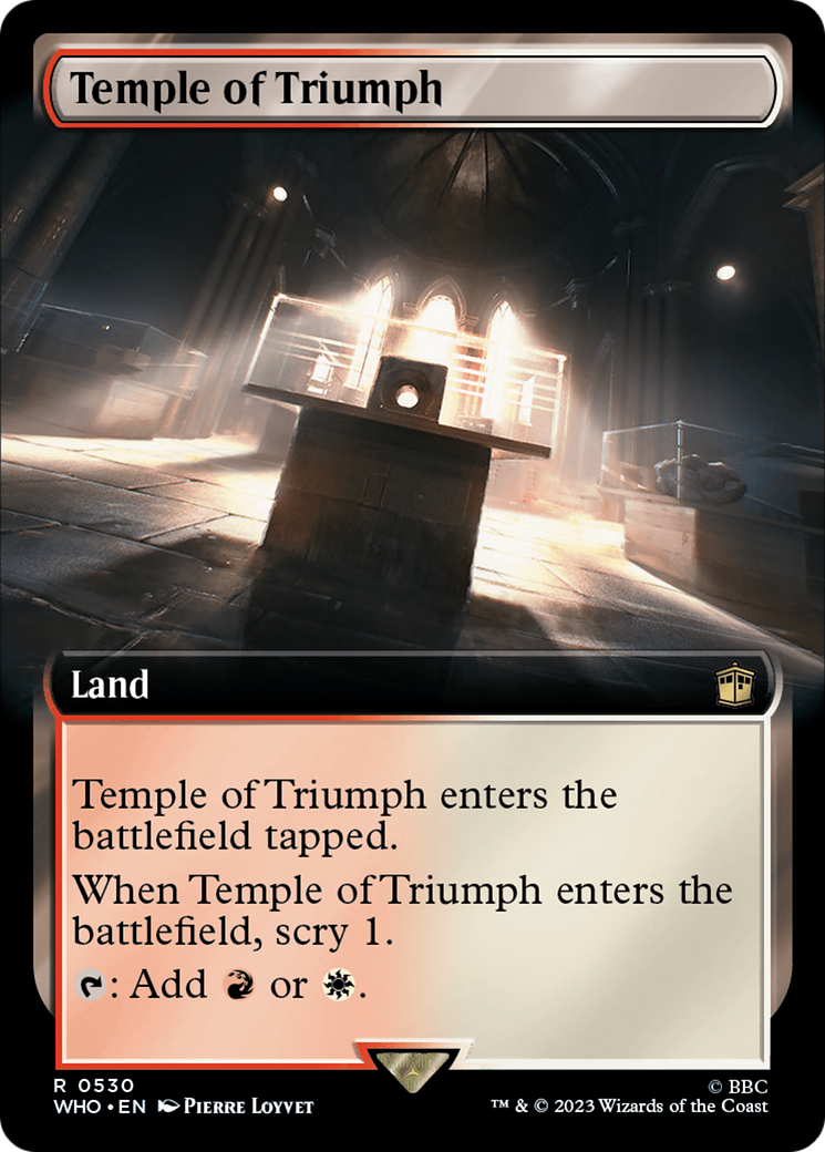 Temple of Triumph (Extended Art) [Doctor Who] | The CG Realm