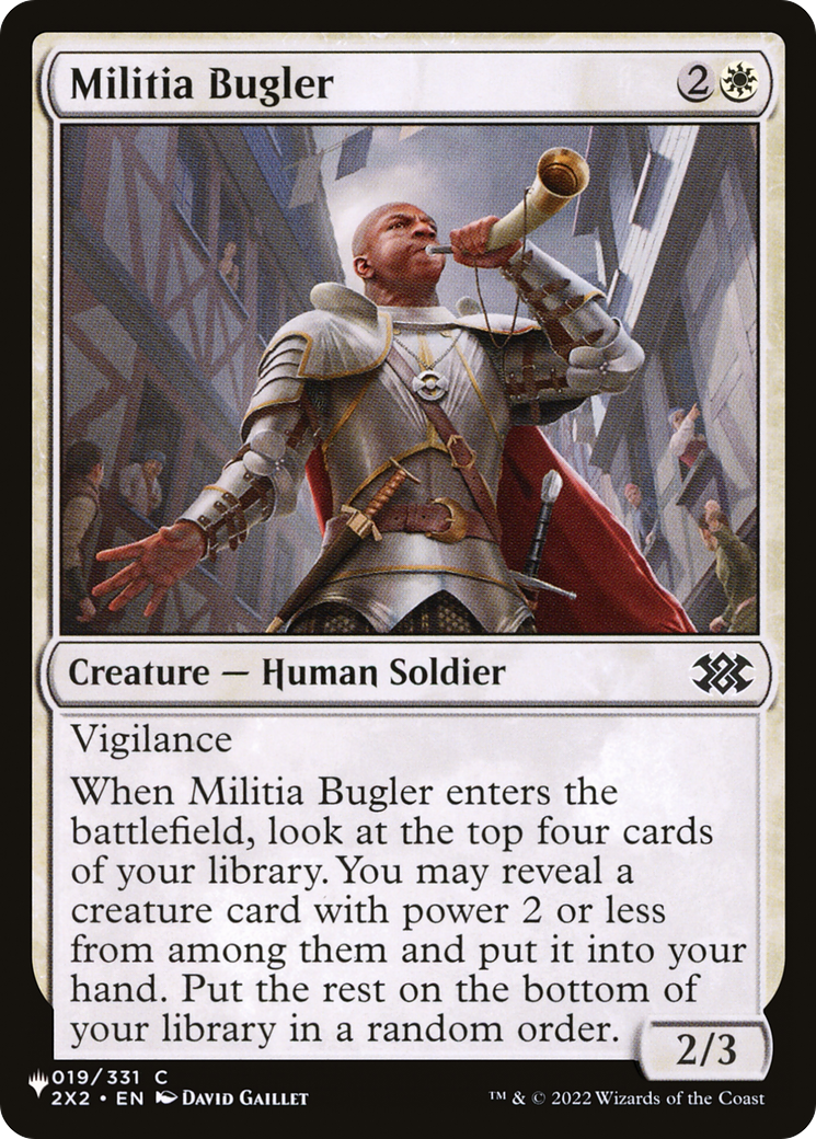 Militia Bugler [The List Reprints] | The CG Realm